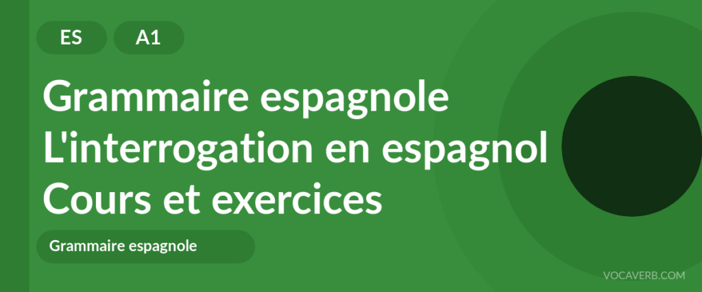 L'interrogation en espagnol