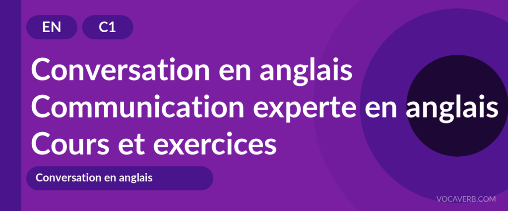 Communication experte en anglais