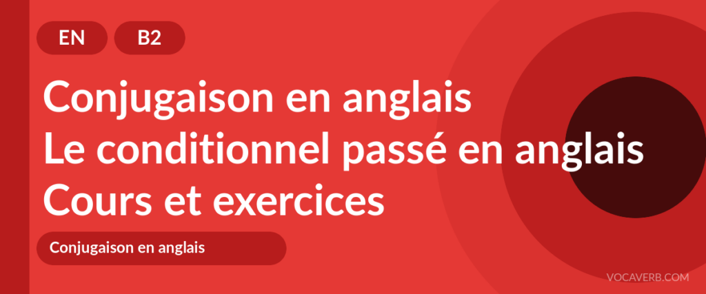 Le conditionnel passé en anglais