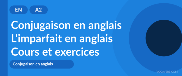 L'imparfait en anglais [A2] — VocaVerb