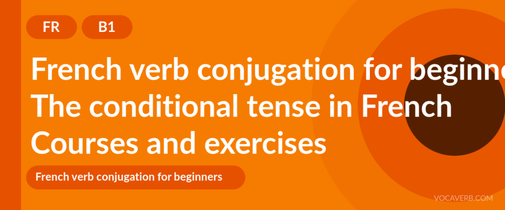 The conditional tense in French