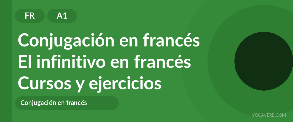 El infinitivo en francés