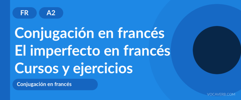 El imperfecto en francés [A2] — VocaVerb
