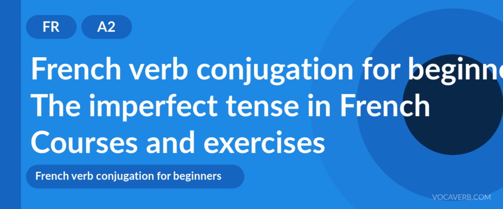 The imperfect tense in French