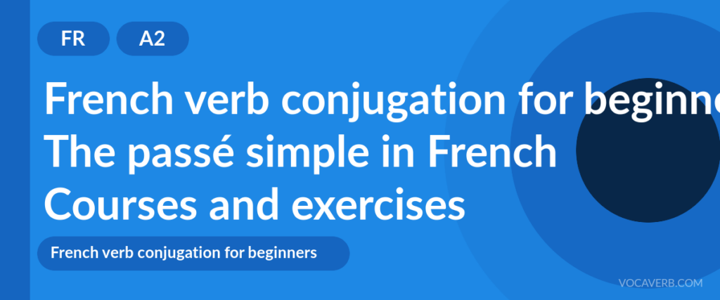The passé simple in French