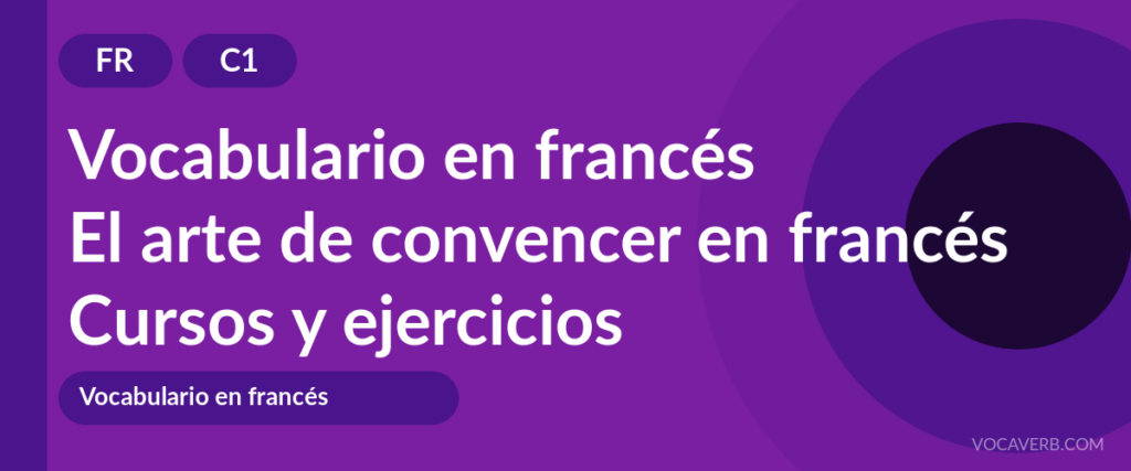 El arte de convencer en francés