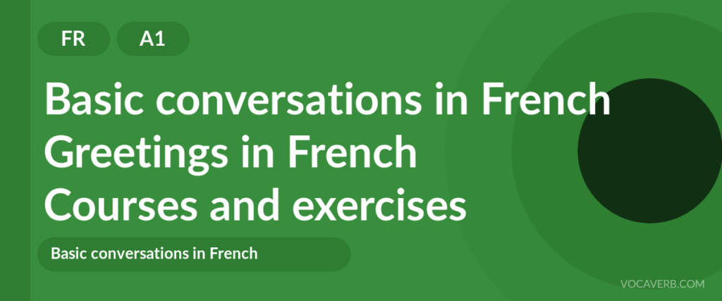 Greetings in French