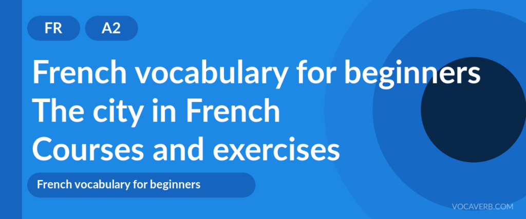 The city in French