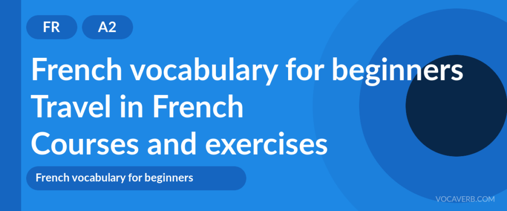 Travel in French