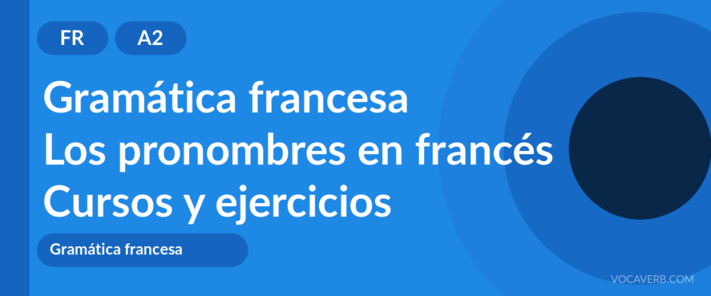 Los pronombres en francés