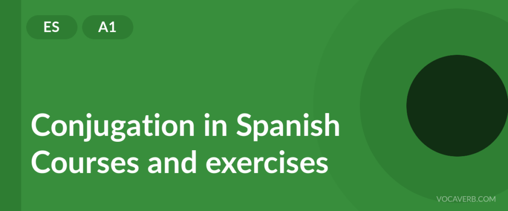 Conjugation in Spanish