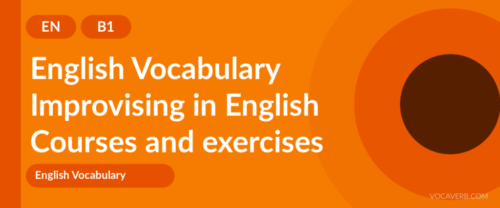 Improvising in English