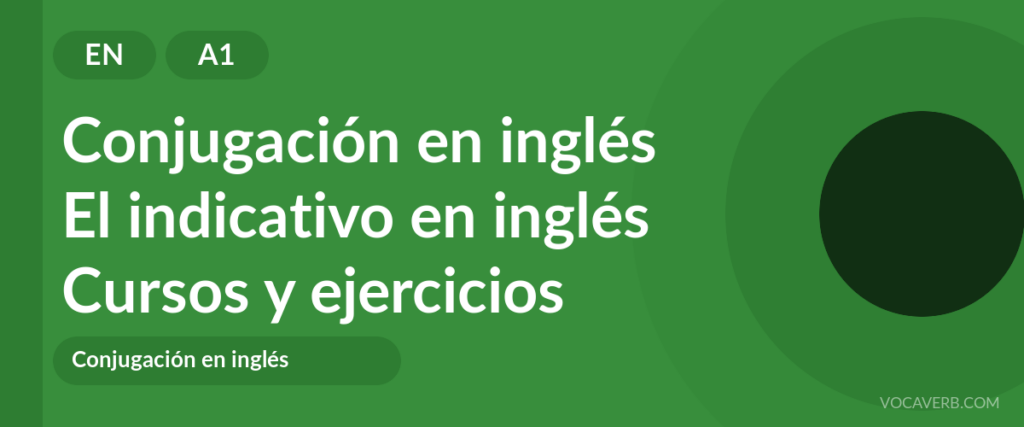 El indicativo en inglés