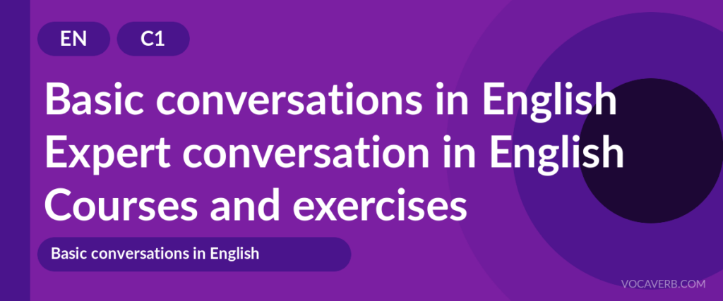 Expert conversation in English