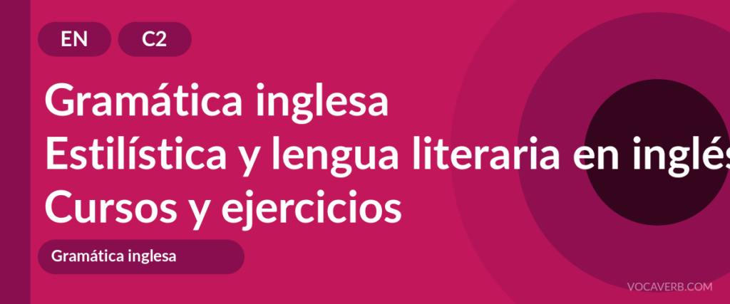 Estilística y lengua literaria en inglés