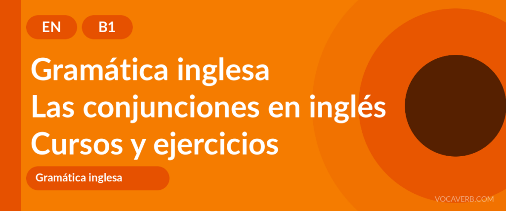 Las conjunciones en inglés