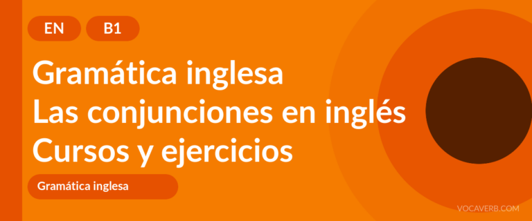 Las conjunciones en inglés [B1] — VocaVerb