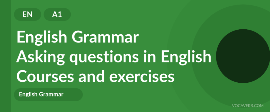 Asking questions in English