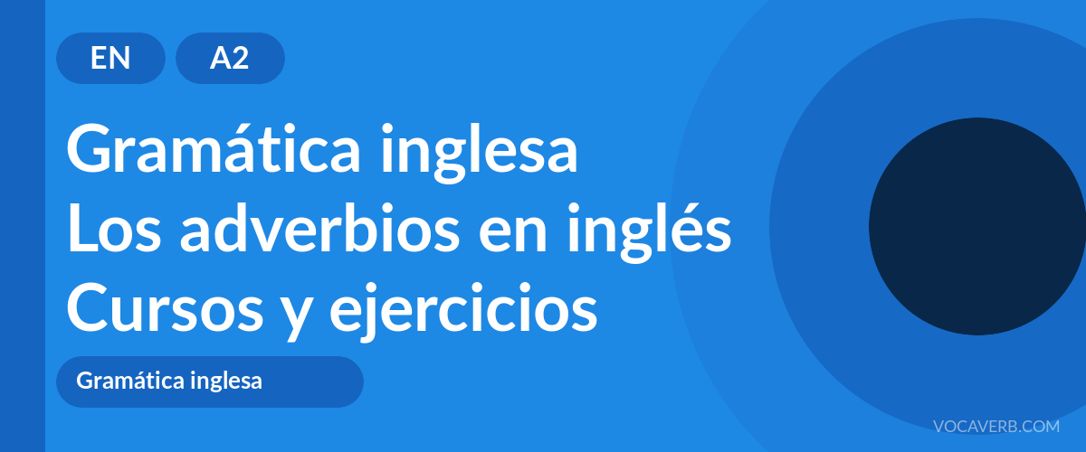 Los adverbios en inglés [A2] — VocaVerb