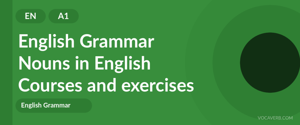 Nouns in English