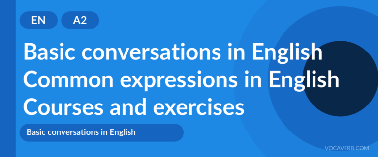 Common expressions in English [A2] — VocaVerb
