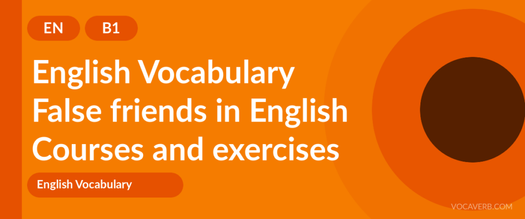 False friends in English