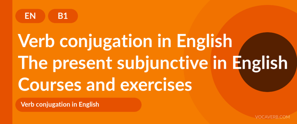 The present subjunctive in English