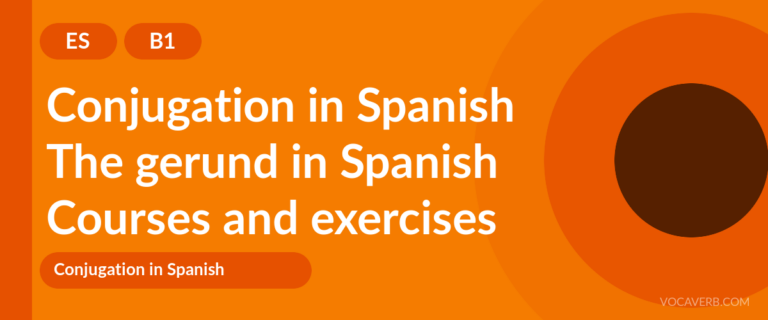 The gerund in Spanish [B1] — VocaVerb