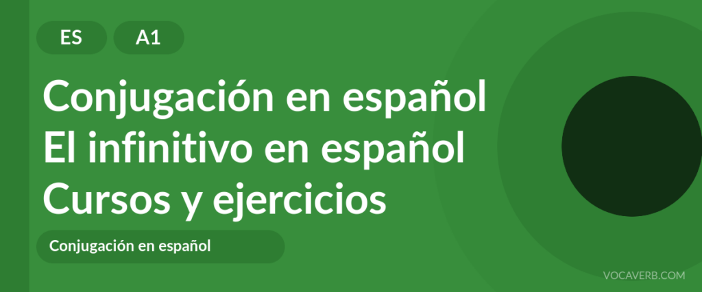 El infinitivo en español