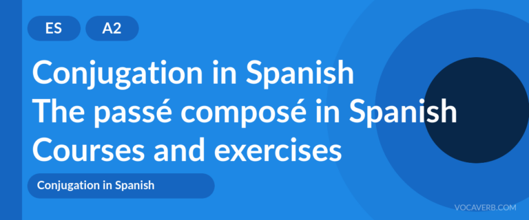 The passé composé in Spanish [A2] — VocaVerb