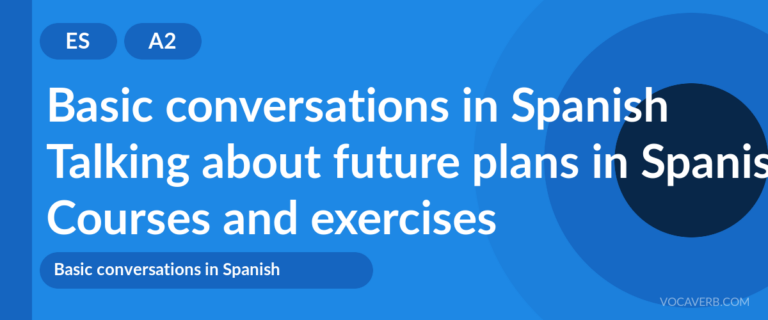 Talking about future plans in Spanish [A2] — VocaVerb