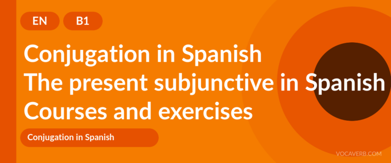 The present subjunctive in Spanish [B1] — VocaVerb