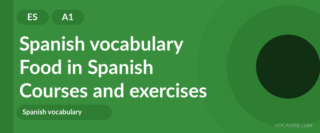 Food in Spanish