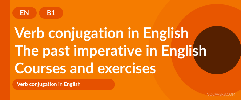 The past imperative in English